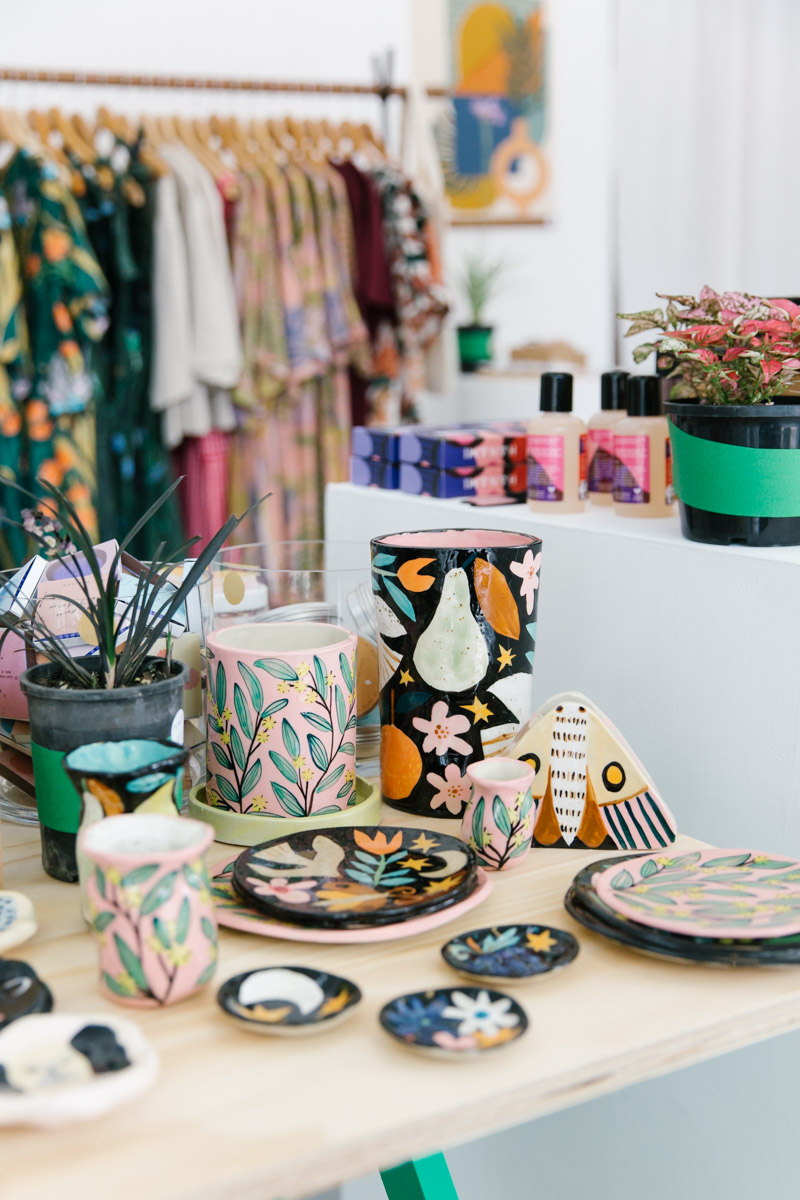 Handmade and hand painted ceramics by Togetherness Design